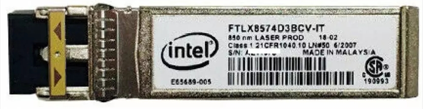 Intel FTLX8574D3BCV-IT 10GBASE-SR 短波多模 万兆光纤模块