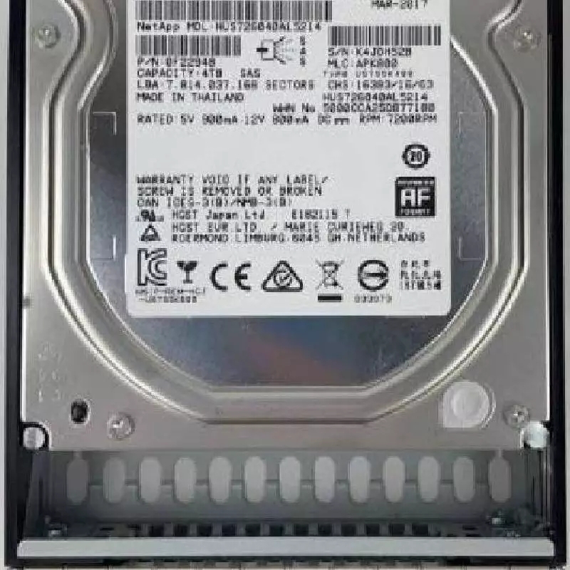 NetApp X336A-R6 4TB SAS 108-00427 DS4246存储硬盘