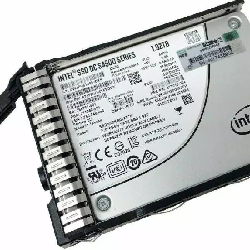 P36999-B21 P37065-001 1.92TB SFF  SSD服务器硬盘