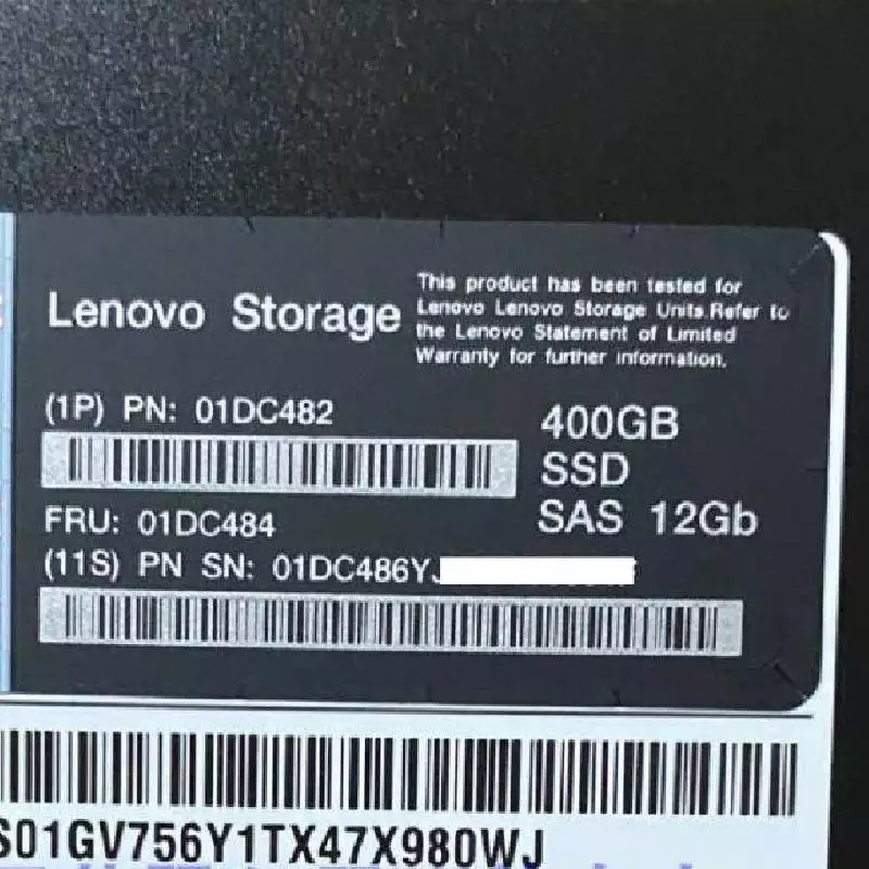 01DC482 01DC484 400GB 2.5寸SAS SSD DS6200存储硬盘