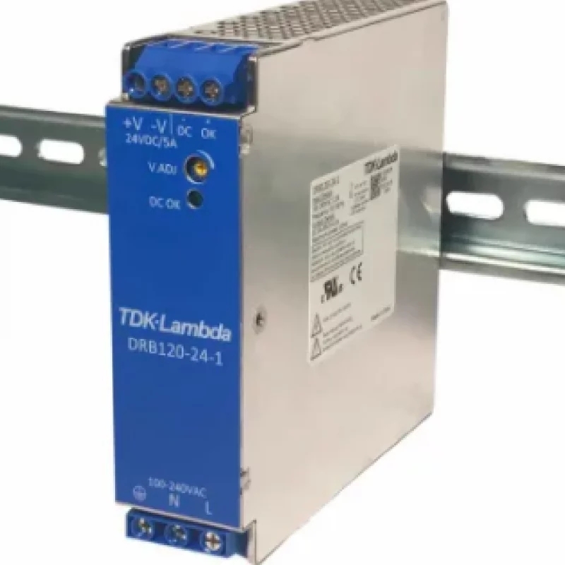 DRB120-24-1 24VDC 120W 稳压电源 AC/DC 导轨式直流电源模块