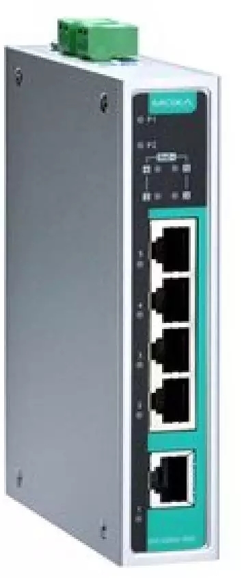 EDS-G205A-4PoE-T 智能型 5 端口非网管型全千兆工业以太网交换机