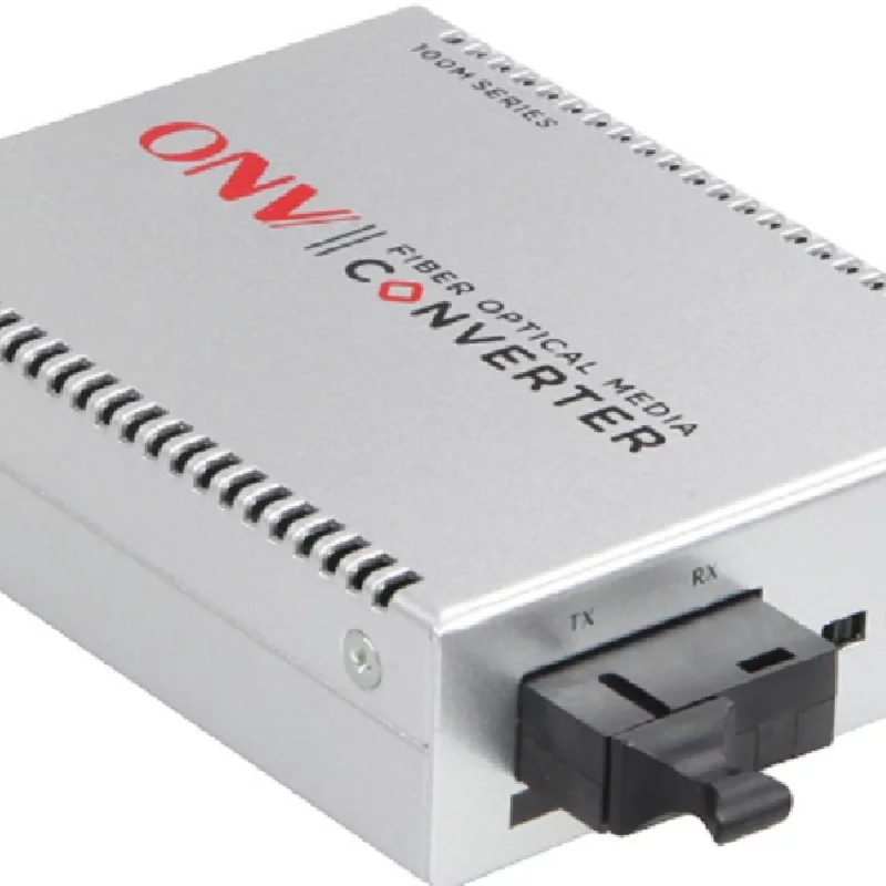 ONV0110-SCX-S4 SC光口1光4电 5口百兆光纤收发器 单模双纤收发器