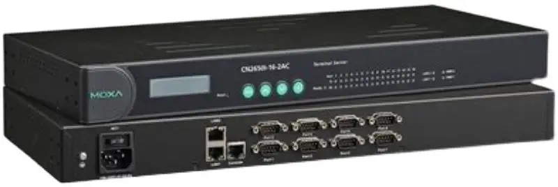 CN2650I-16-2AC DB9 16串口RS-232/422/485 通讯服务器