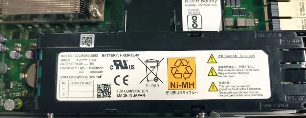 Fujitsu CA05954-3850 DX200S4 富士通存储柜BBU电池模块