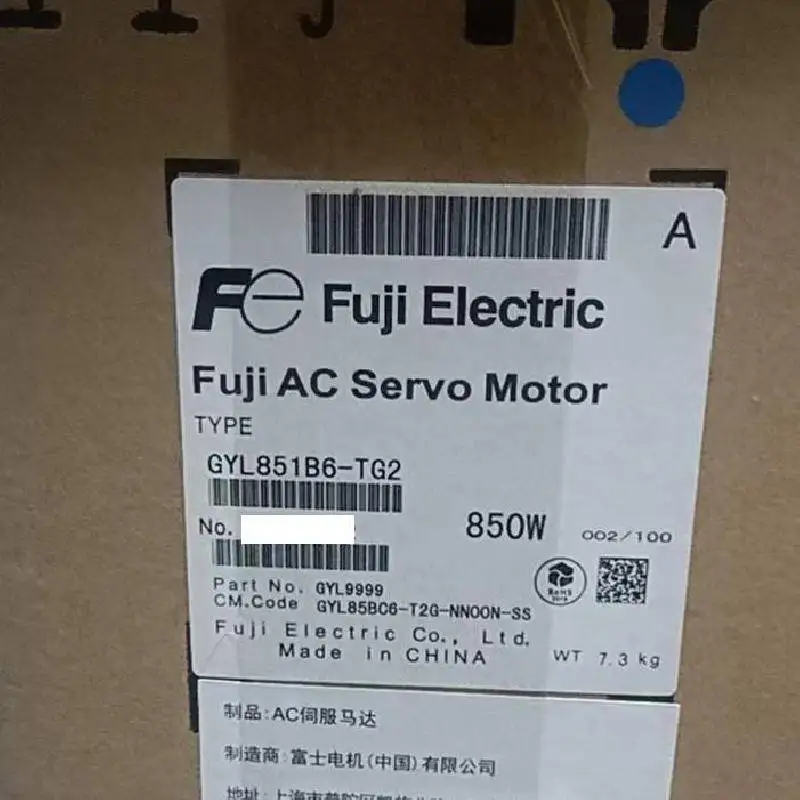 Fuji GGYL292B6-TG2 GYL292B6-TG2 富士伺服电机AC伺服马达