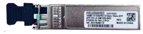 SFP-FE-LX-SM1550-BID 百兆单模光纤模块LC接口 交换机光模块