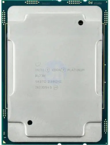 Xeon Platinum 8173M 2.0GHz 28核心 56线程 服务器CPU