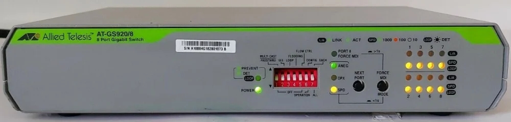 AT-GS910/8 AT-MC102XL 替代 AT-FS705EFC/SC网络交换机