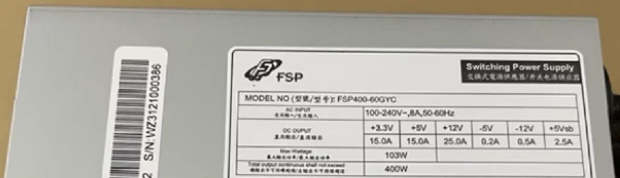 FSP400-60GYC 替代 FSP400-60GLC 400W工控机电源