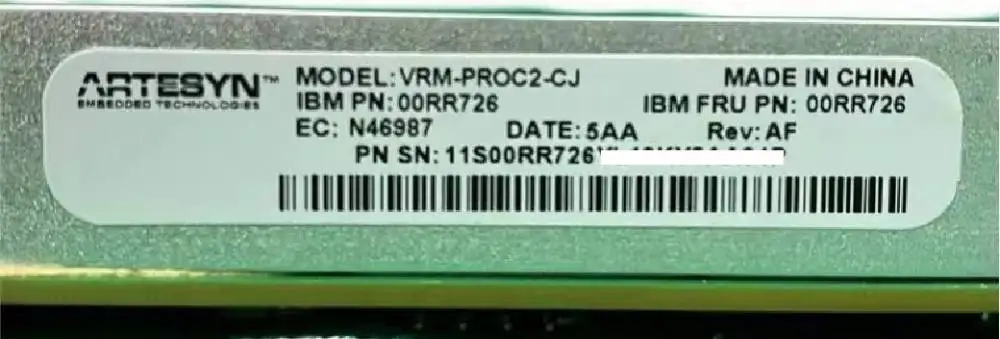 00RR726 00E7432 VRM-PROC2-CJ P770 小型机CPU 处理器V