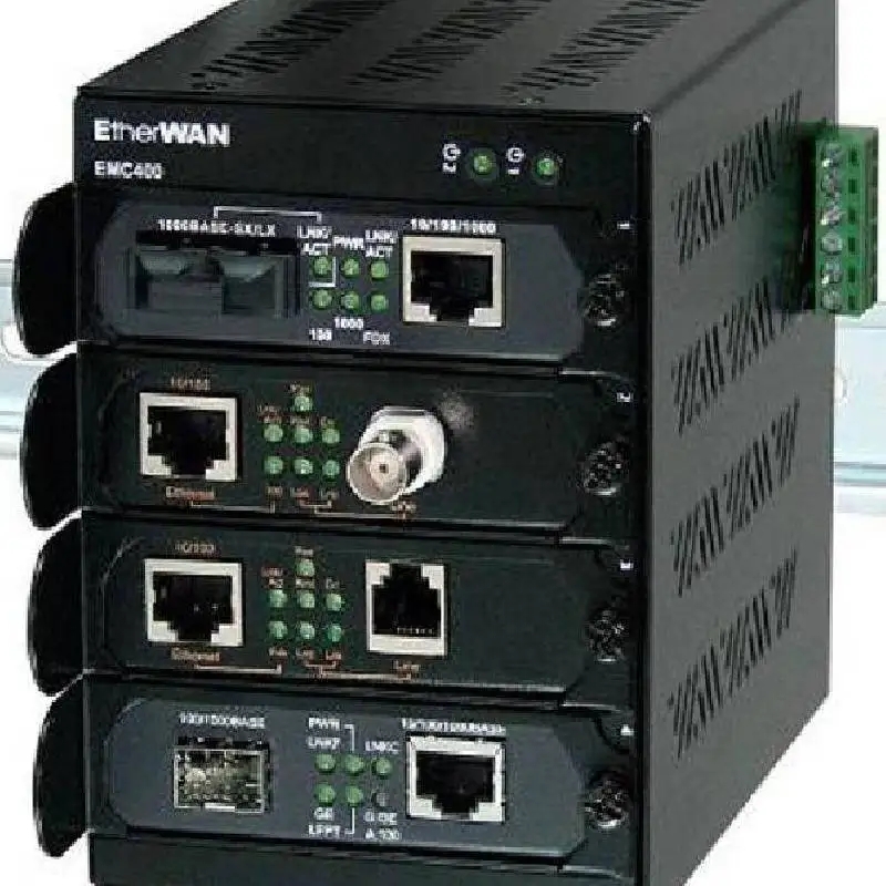 EtherWAN EMC400-EPWS 益网 光电转换器 光纤收发器