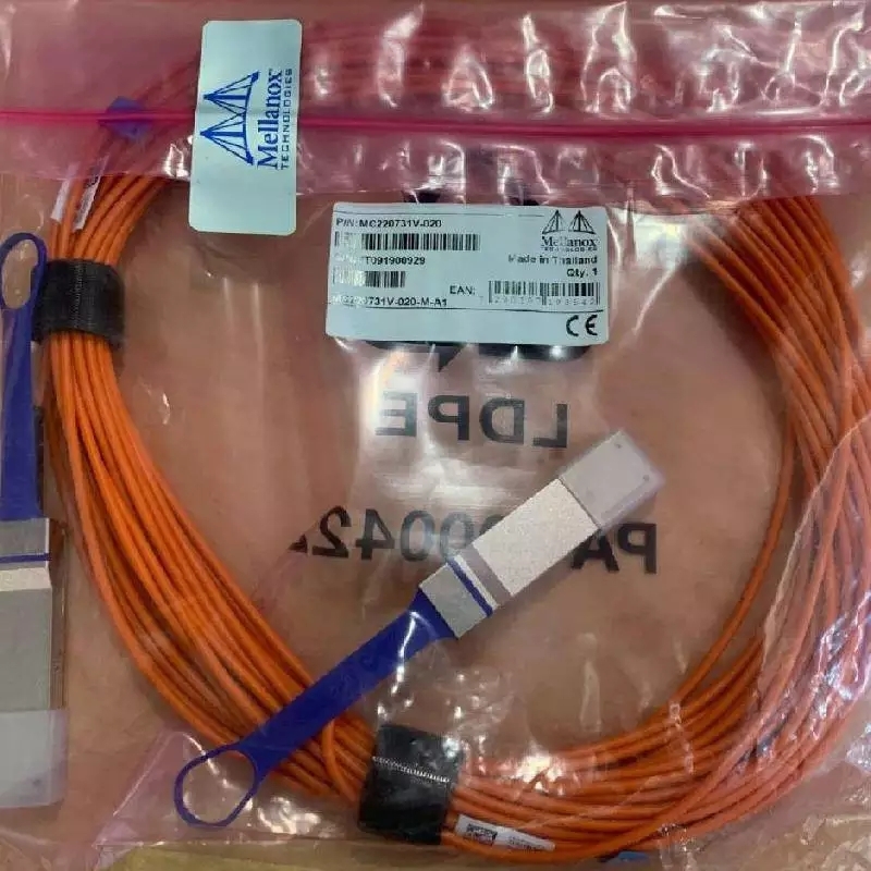 MC220731V-020 56gb/s QSFP  Infiniband交换机光缆