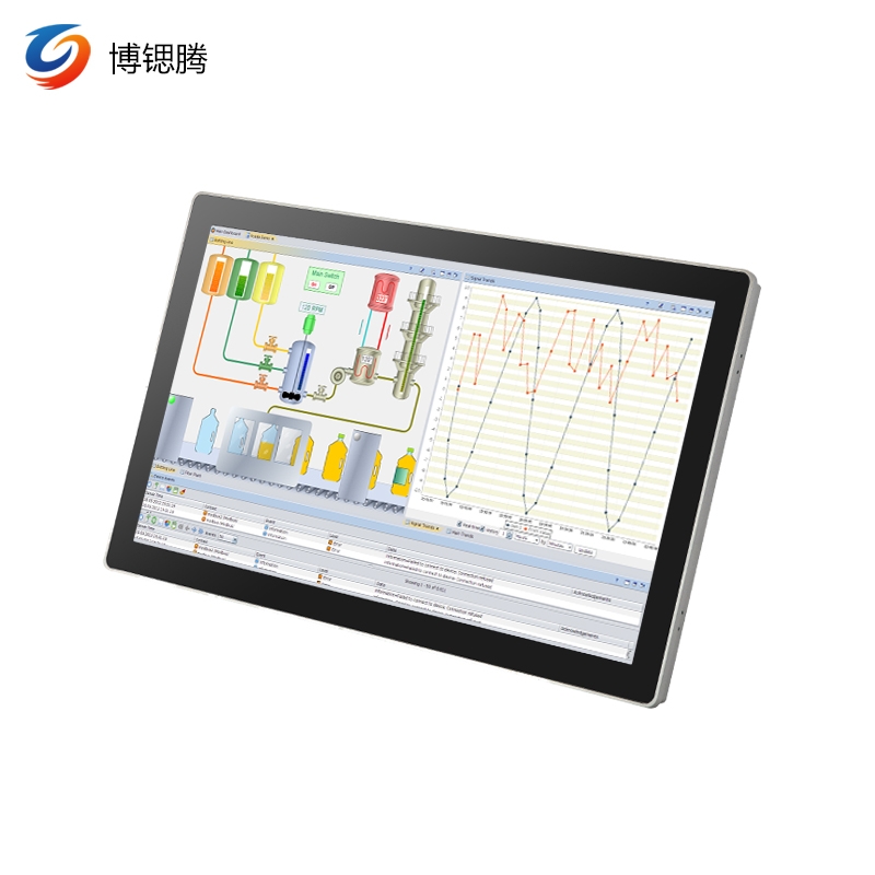 21.5寸工业平板电脑 嵌入式工控一体机 耐高低温工业平板 触控工控平板