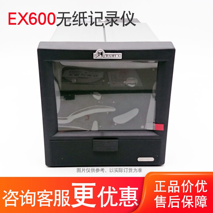 彩屏无纸温度记录仪 食品杀菌 上海大华仪表厂 记录仪 EX601R/U 支持16路
