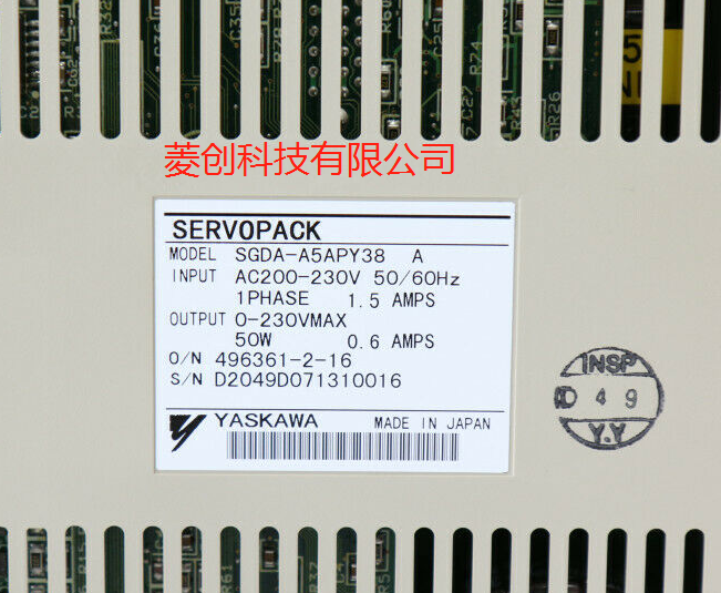 SGDA-a5apy38安川伺服驱动器