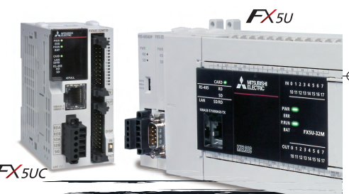 桂林三菱64点继电器型可编程控制器FX5U-64MR/ES三菱PLC主机